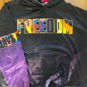 Colorful Freedom Graphic Hoodie